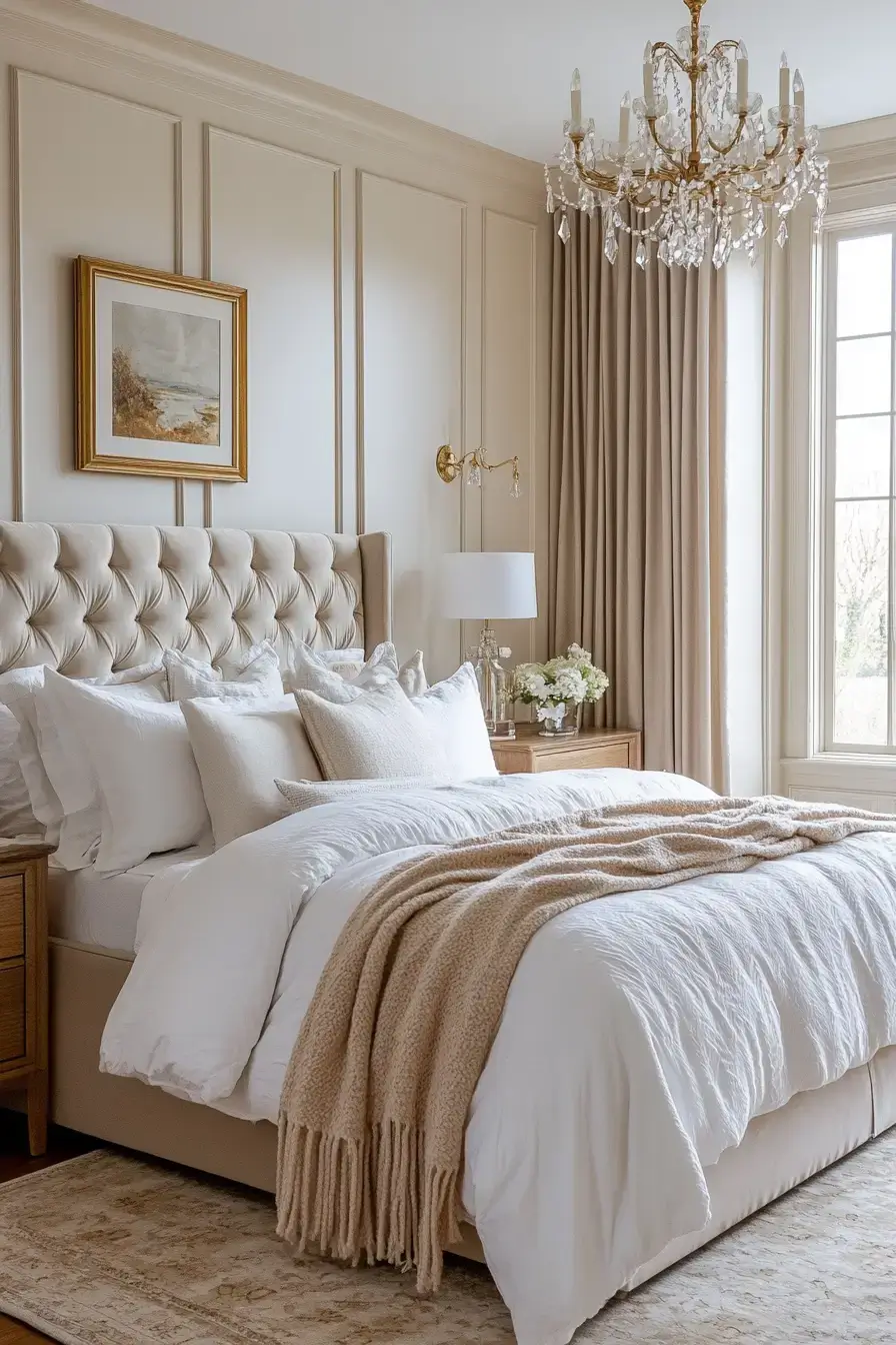 29 Beige Bedroom Ideas for Waking Up with the Light 9 beige bedroom
