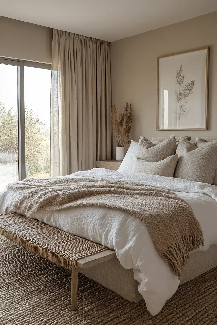 29 Minimalist Bedroom Ideas That Prove Calm Can Still Feel Warm 9 minimalist bedroom