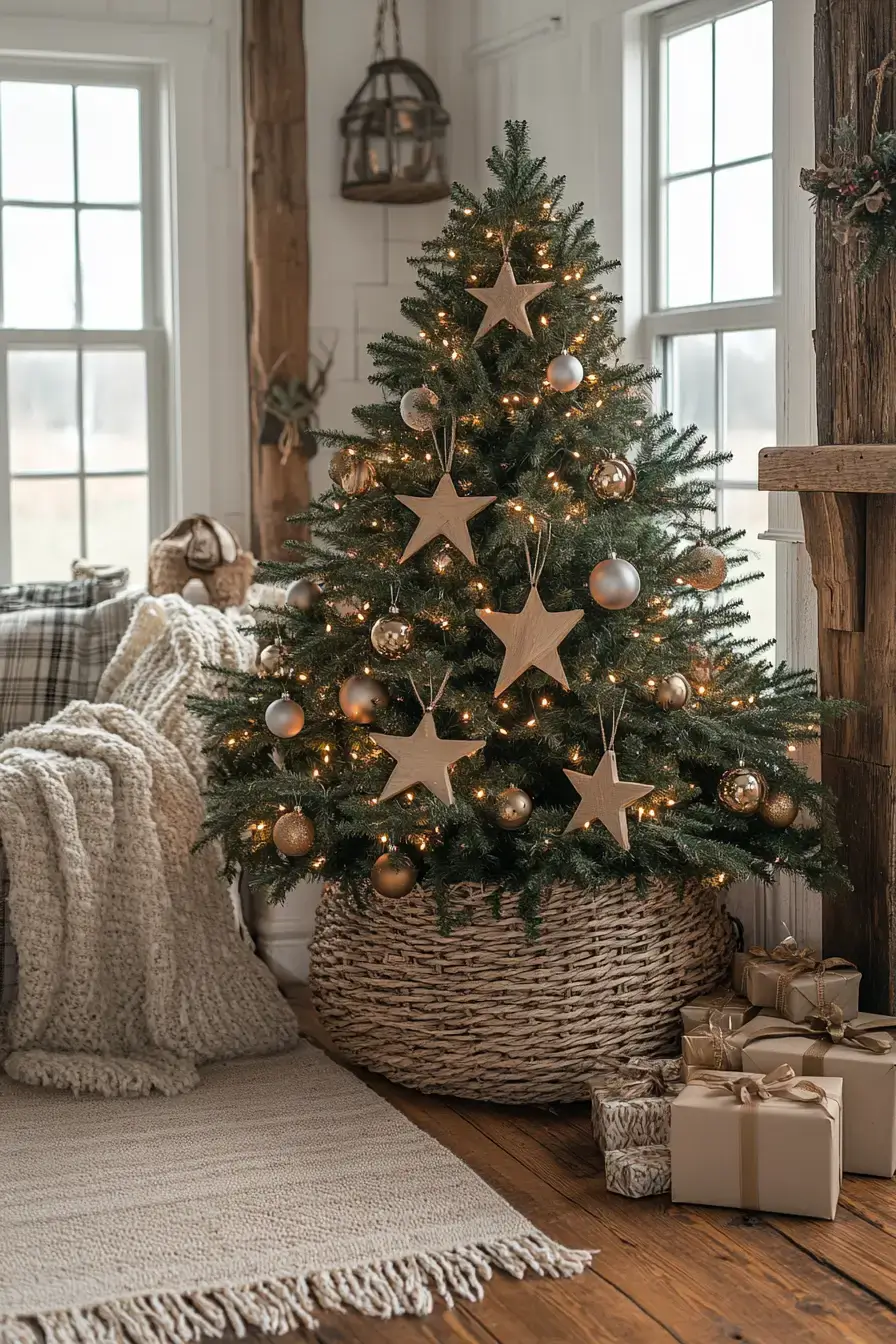 29 Rustic Christmas Decor Ideas for a Slow, Simple Holiday 9 rustic christmas decor