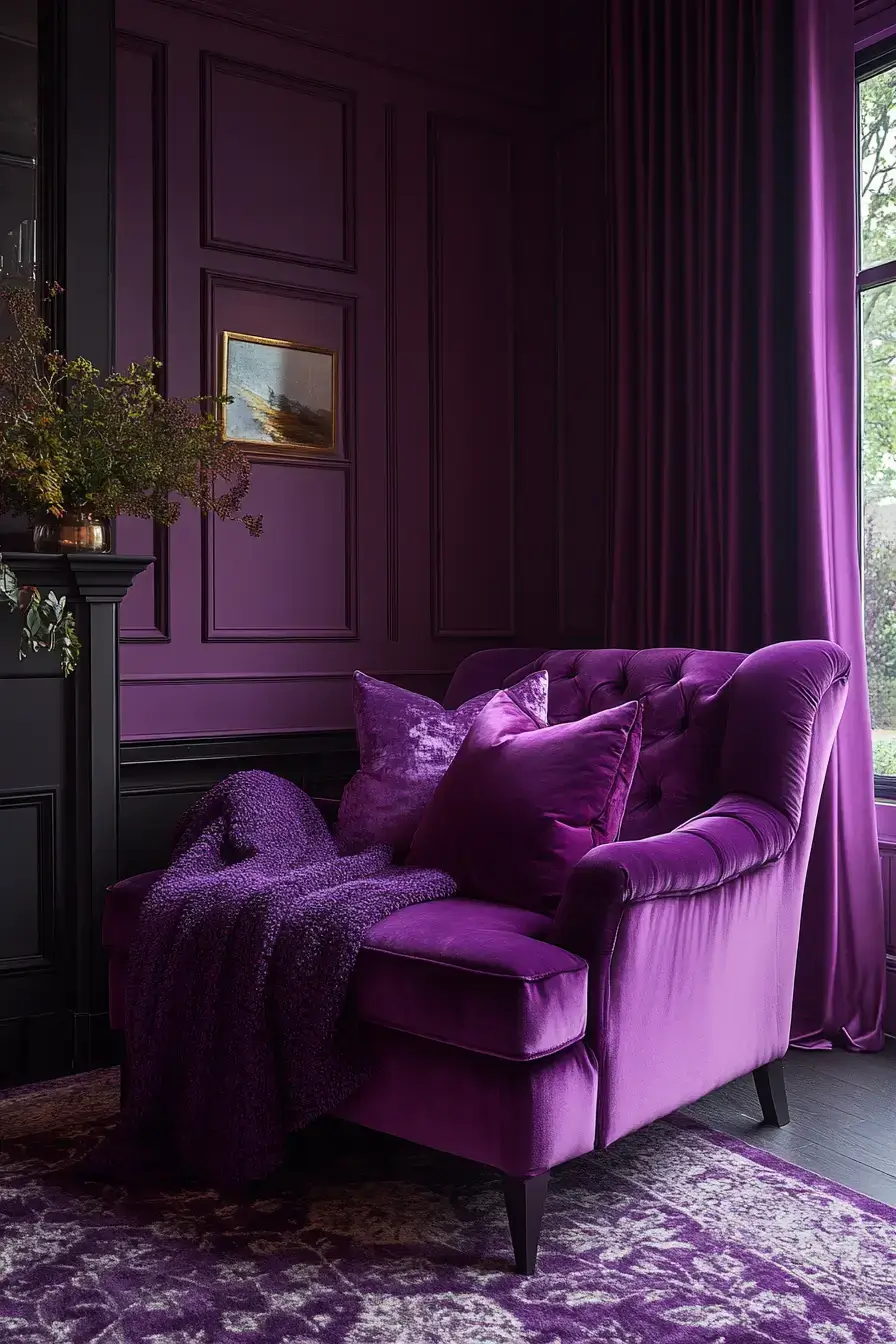 29 Purple Room Decor Ideas for a Space That Feels Grown-Up 1