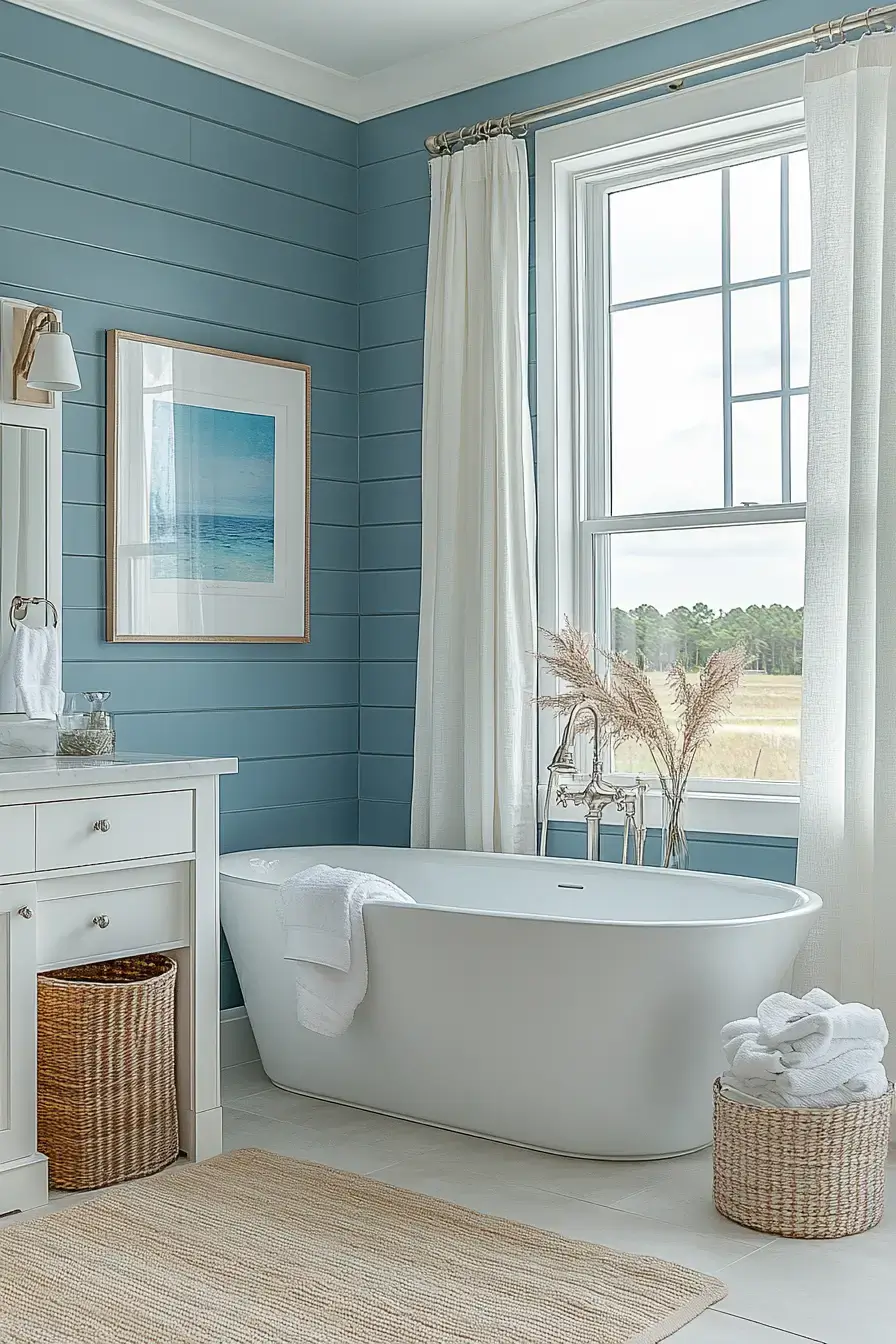 29 Ocean Themed Bathroom Ideas That Bring the Shore Indoors 1