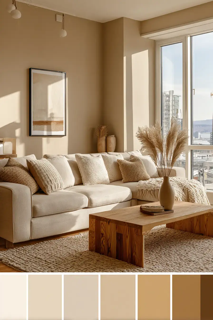 29 Warm Earthy Living Room Ideas Grounded in Real Materials 1