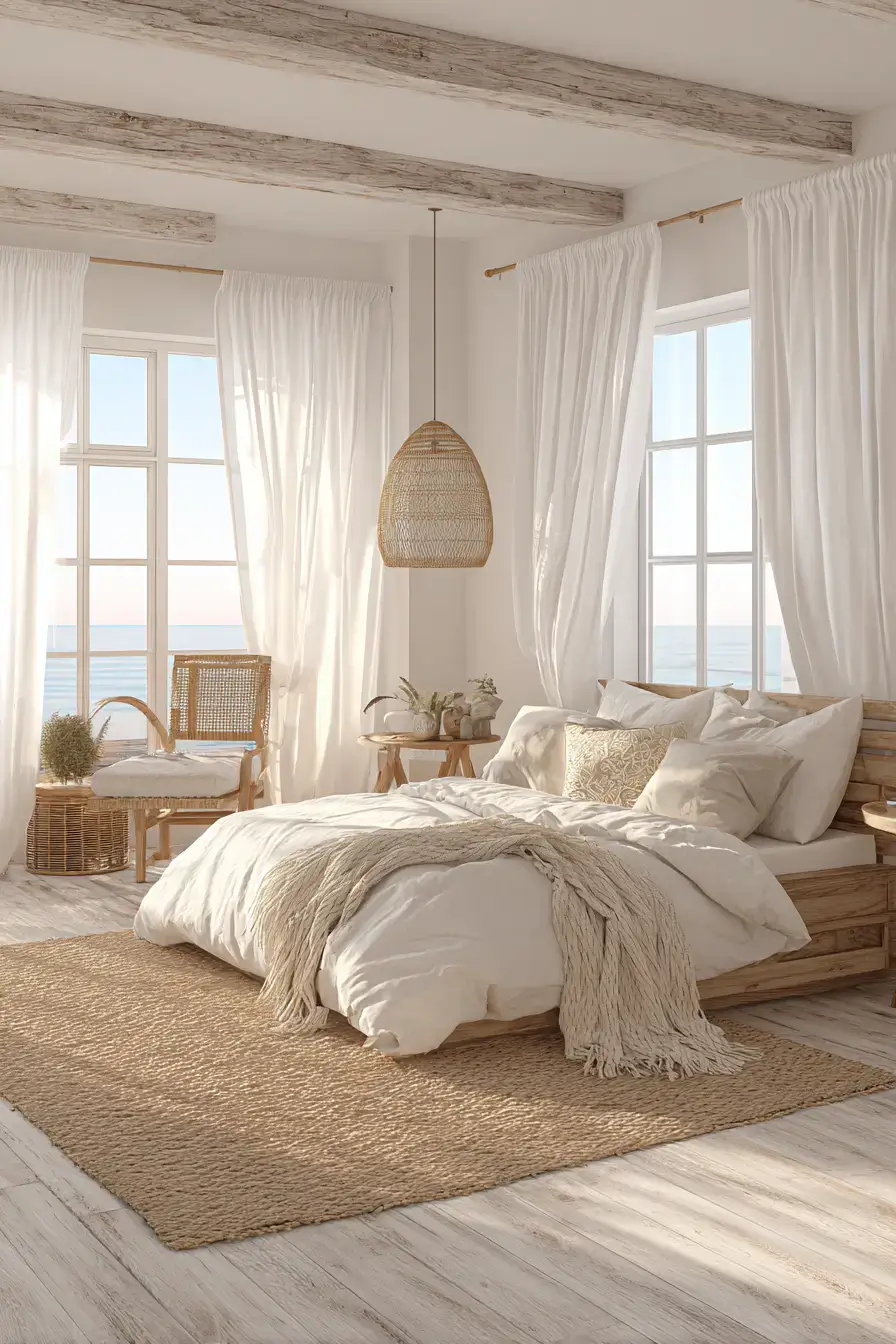 29 Beachy Boho Bedroom Ideas That Skip the Clichés 1