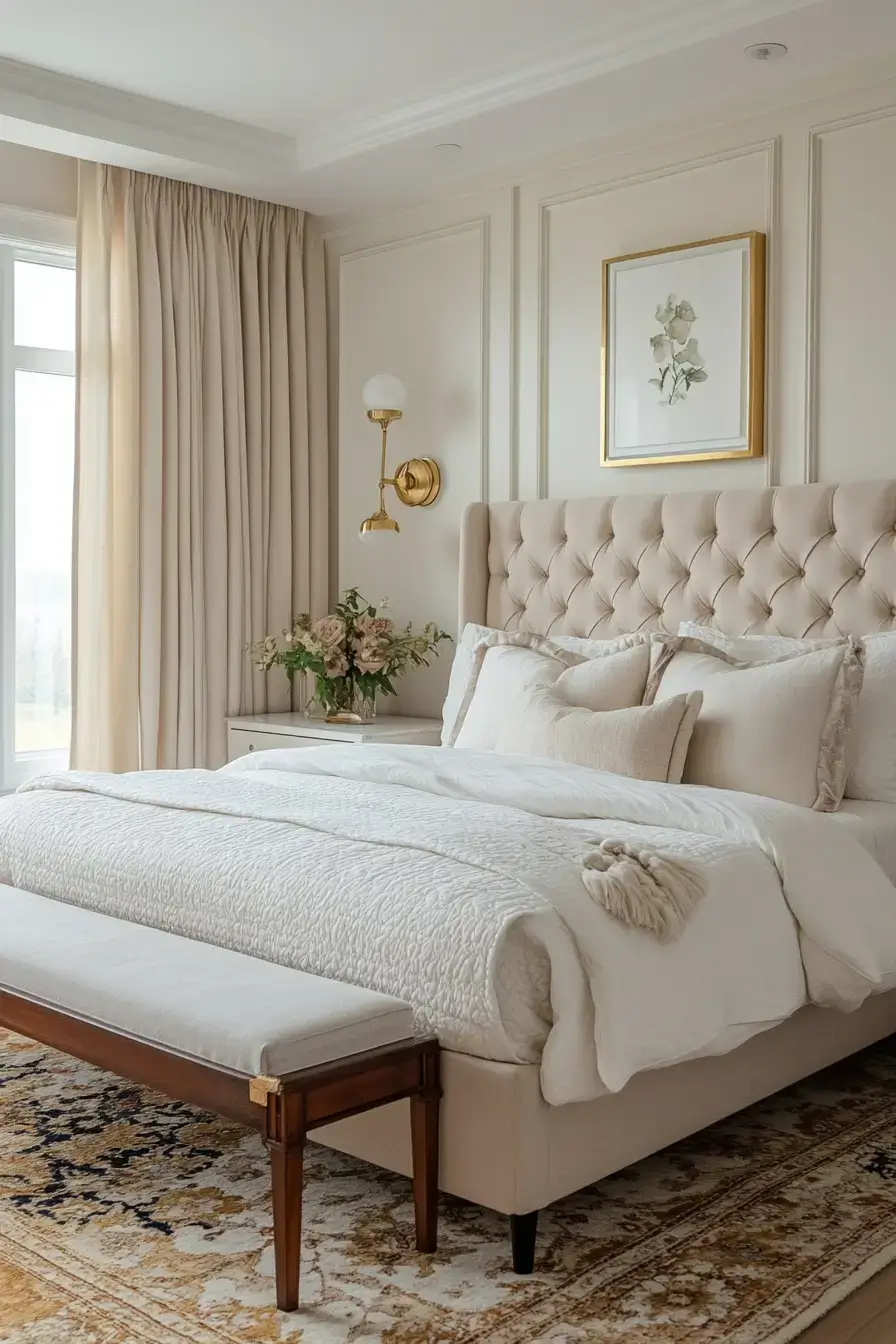 29 Warm Beige Bedroom Ideas for a Room That Calms You Down 1