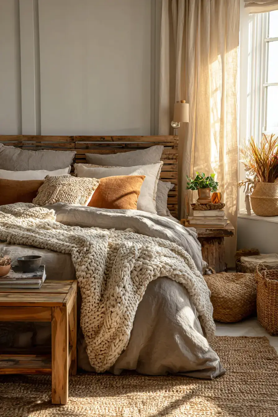 29 Warm Bedroom Ideas That Make the Cold Mornings Easier 1