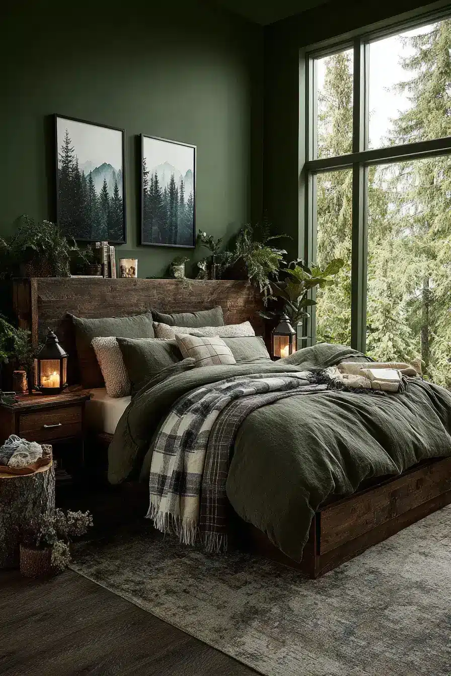 29 Nature Themed Bedroom Ideas That Keep the Outdoors Close 1