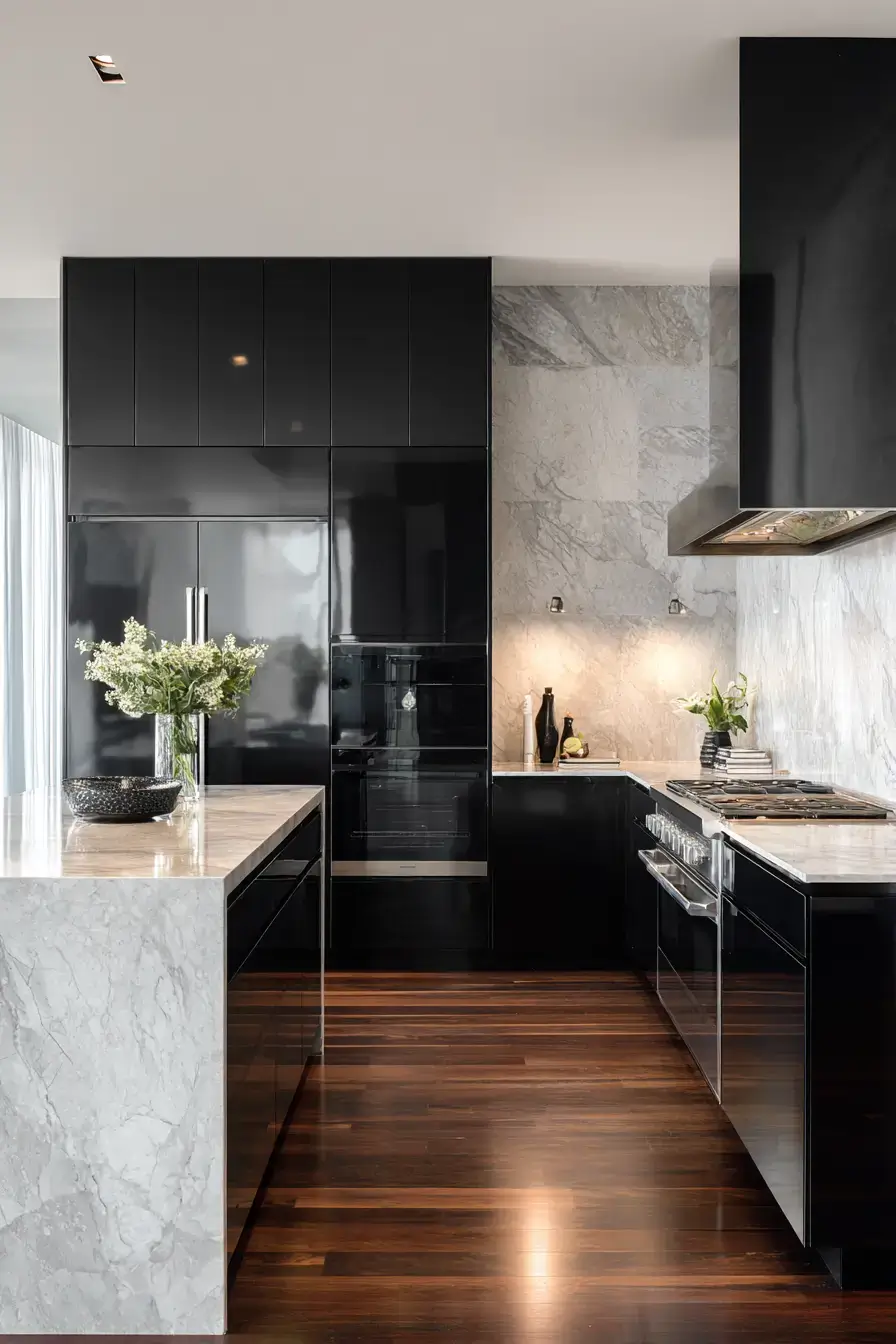 29 Aluminium Kitchen Cabinets Ideas for a Cool, Clean Look 1