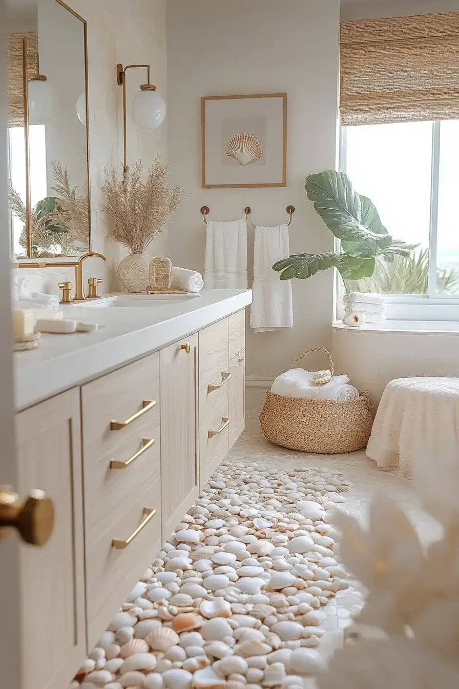 29 Beachy Bathroom Ideas That Feel Like a Cottage 1