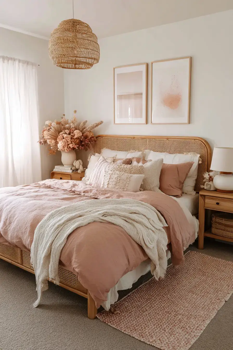 29 Beachy Boho Bedroom Ideas That Skip the Clichés 10