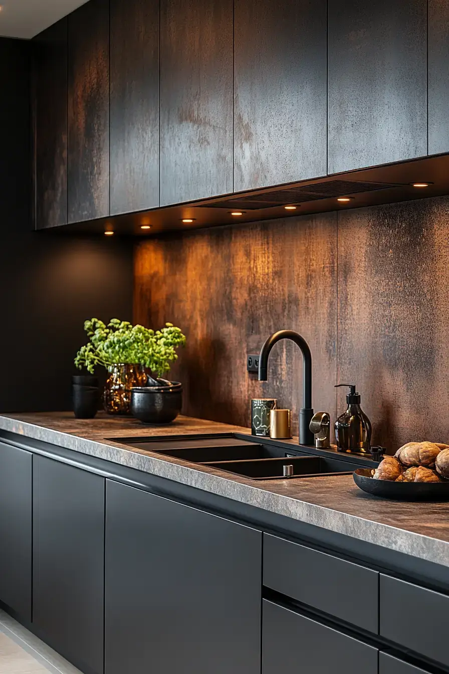 29 Aluminium Kitchen Cabinets Ideas for a Cool, Clean Look 10