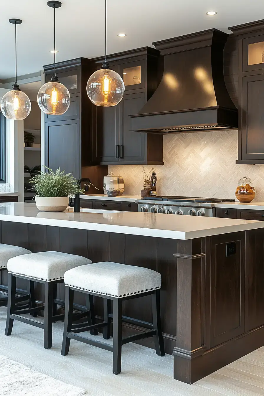 29 Stained Kitchen Cabinets Ideas That Show the Real Wood 10