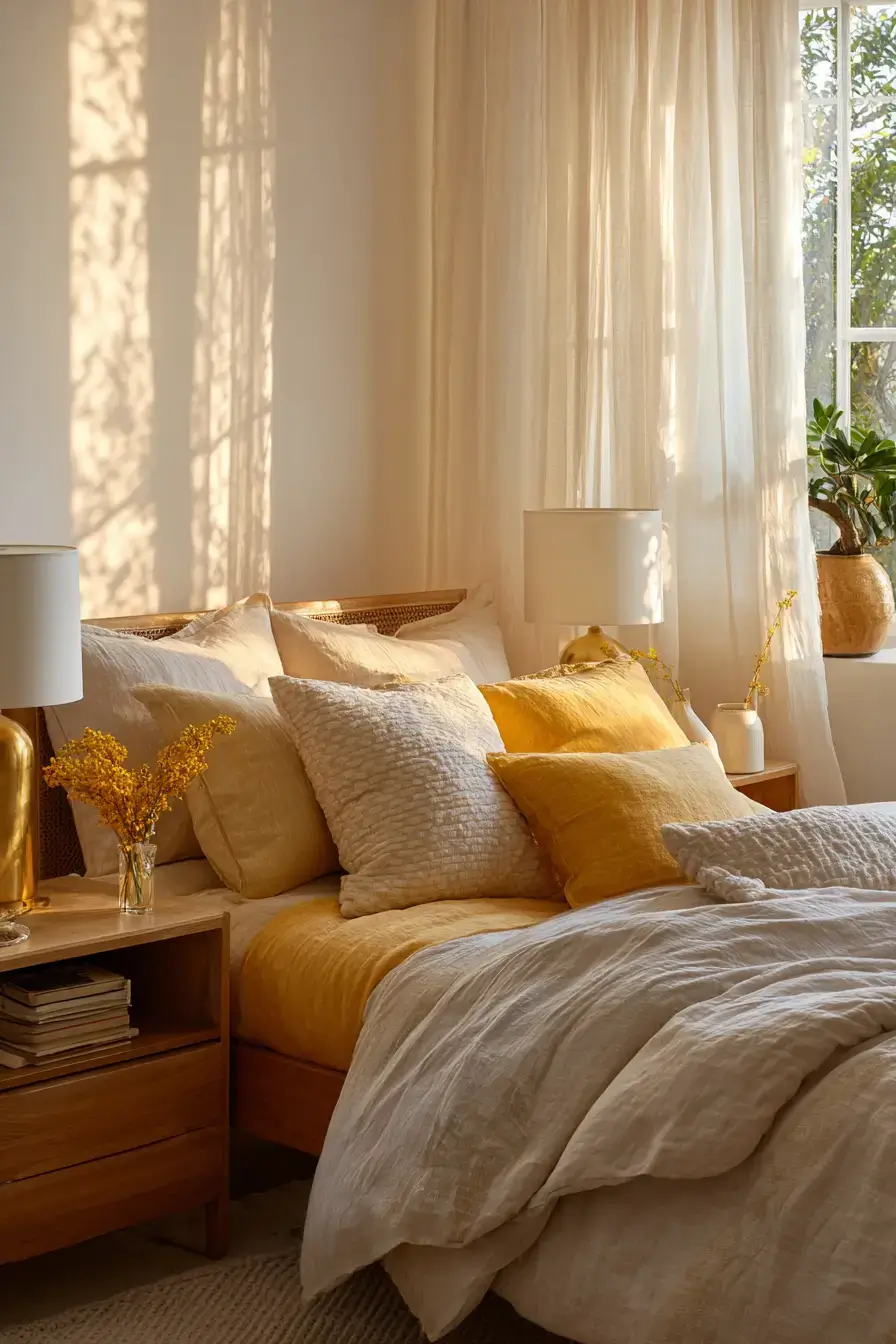 29 Warm Bedroom Ideas That Make the Cold Mornings Easier 10