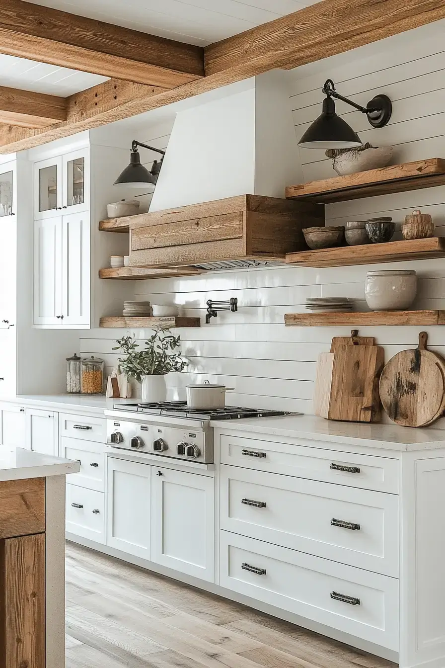 29 White Kitchen Cabinets Ideas That Keep the Room Bright 10