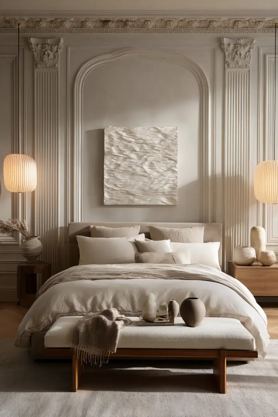29 Warm Beige Bedroom Ideas for a Room That Calms You Down 10