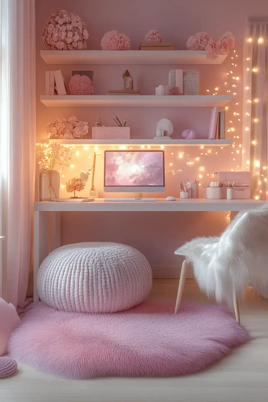 29 Dopamine Decor Office Ideas That Make the Desk Bearable 11
