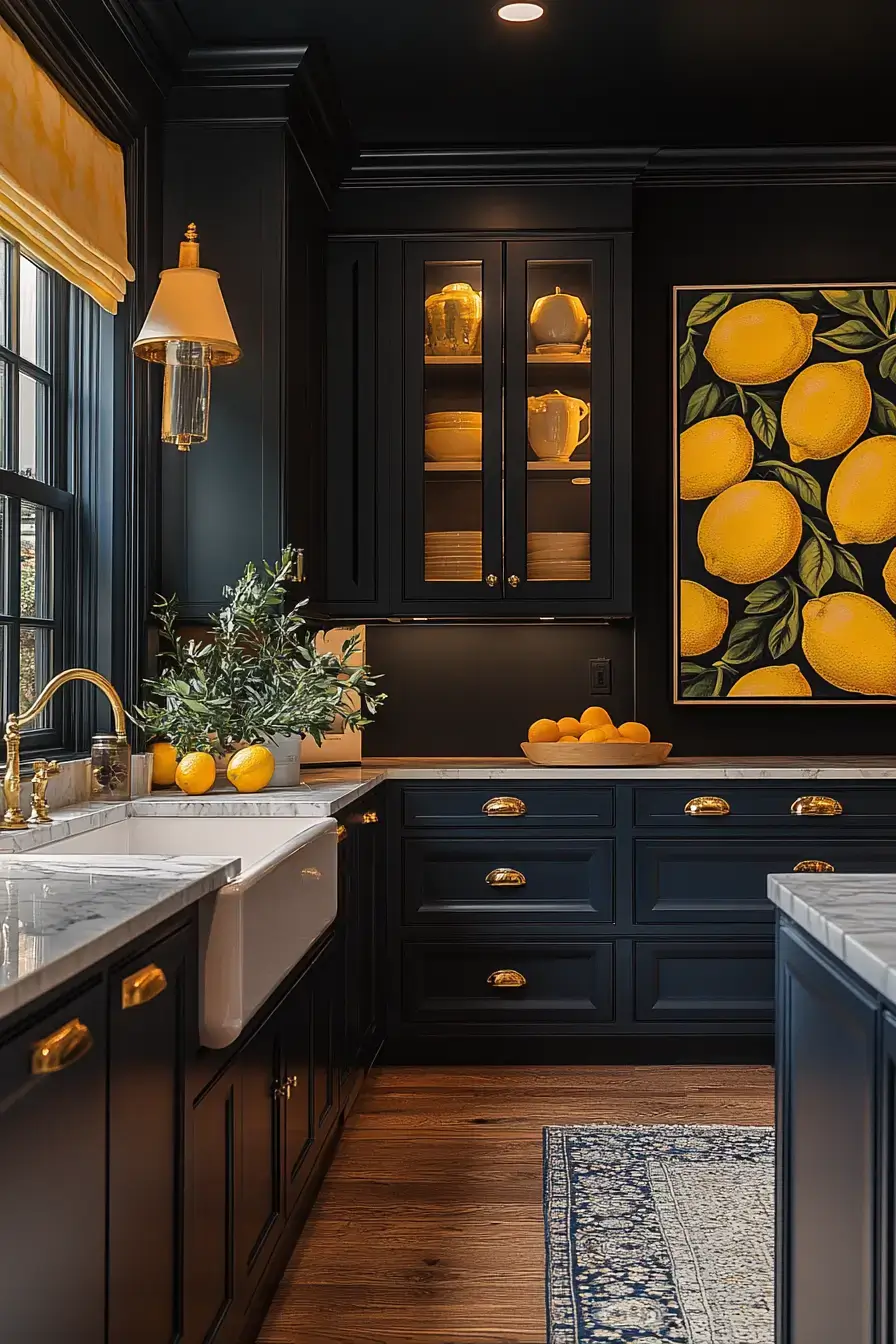 29 Lemon Themed Kitchen Ideas for a Bright, Cheerful Space 11