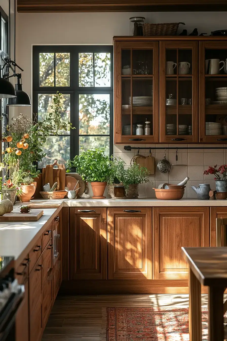 29 Warm Cozy Kitchen Ideas for Slow Mornings and Good Smells 11