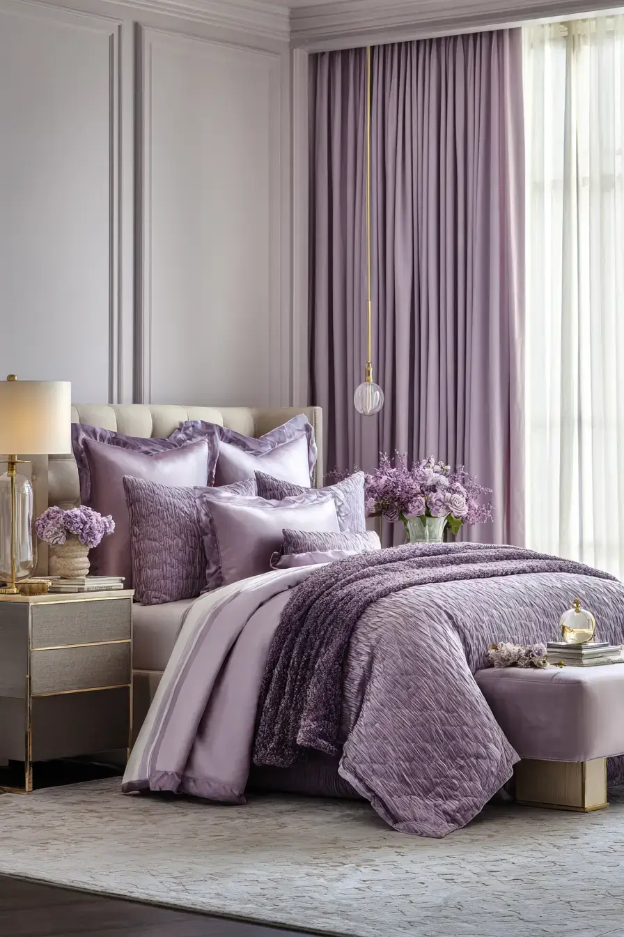 29 Purple Room Decor Ideas for a Space That Feels Grown-Up 11