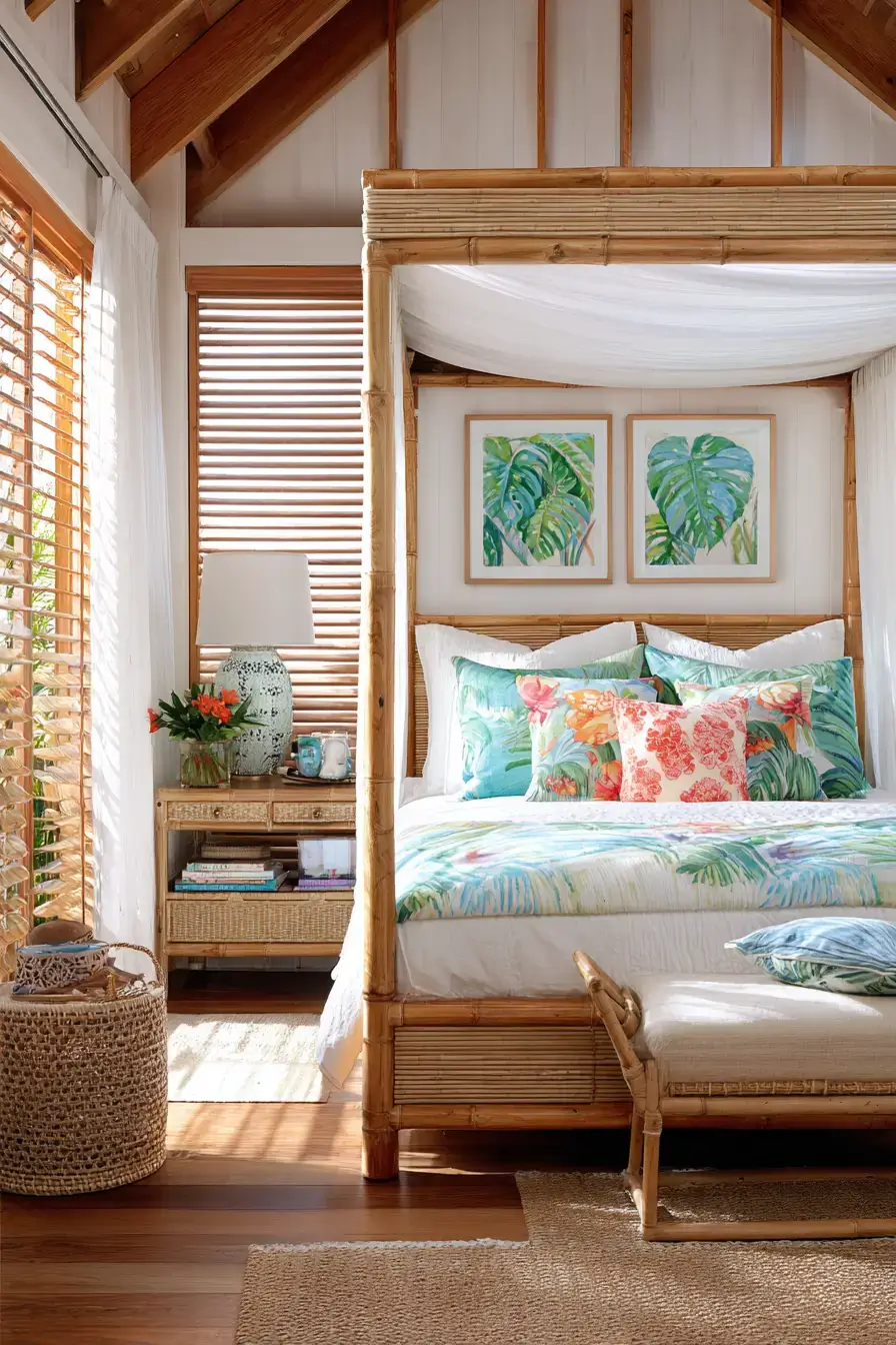 29 Beachy Bedroom Ideas for a Room That Breathes 11