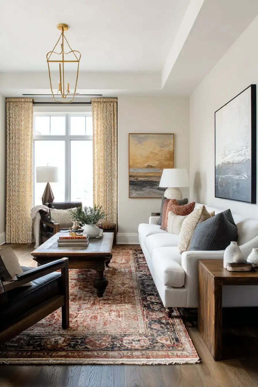 29 Eclectic Living Room Ideas That Look Collected, Not Random 12