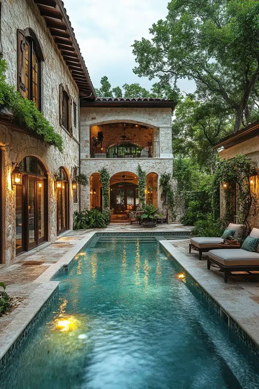 29 Backyard Pool Designs That Fit a Normal Lot 12
