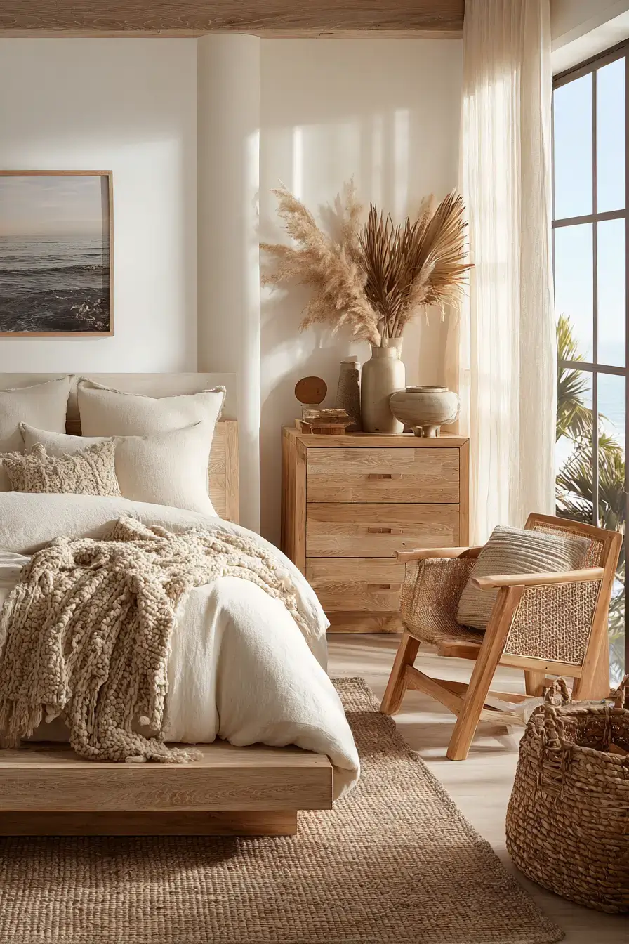 29 Beachy Boho Bedroom Ideas That Skip the Clichés 12