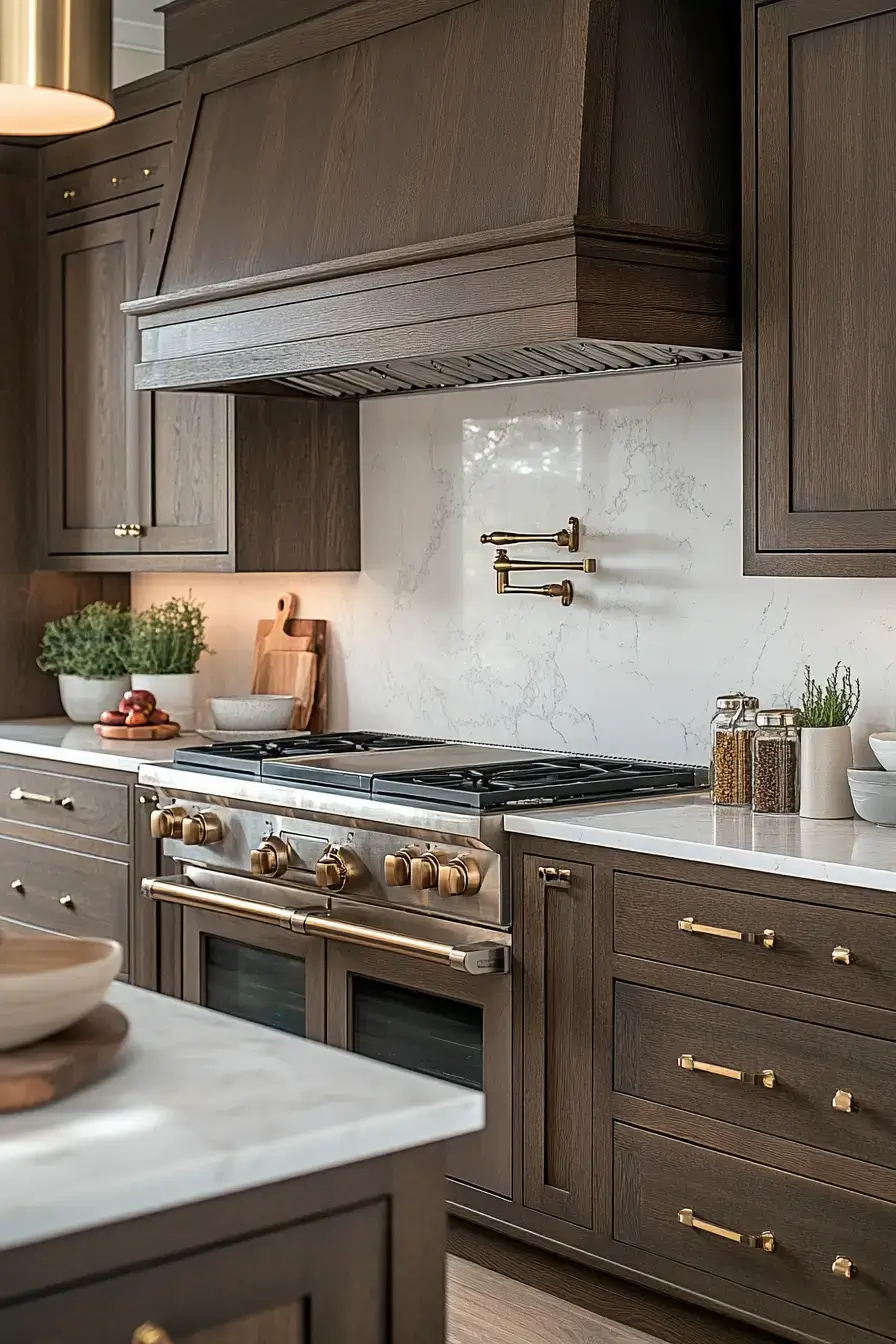 29 Stained Kitchen Cabinets Ideas That Show the Real Wood 12