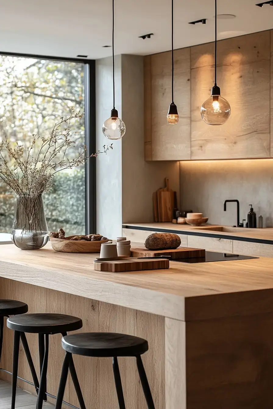 29 Handleless Cabinets Ideas for a Kitchen With No Visible Pulls 12