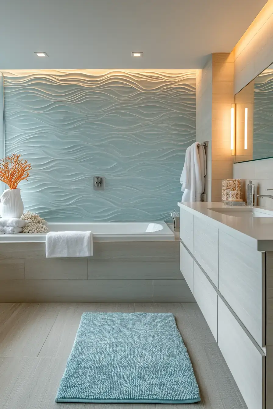 29 Ocean Themed Bathroom Ideas That Bring the Shore Indoors 12
