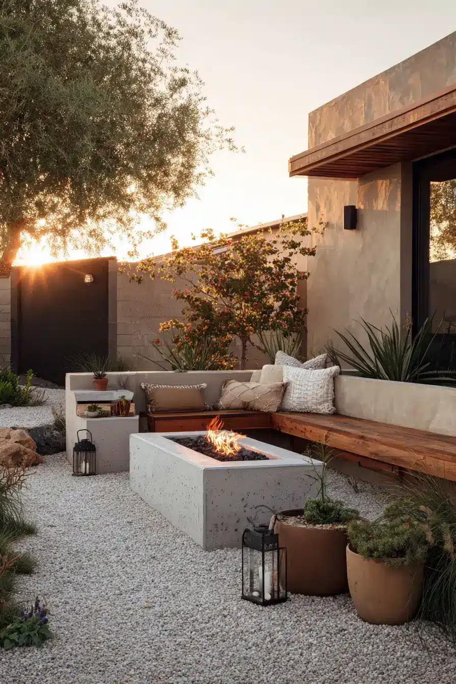 29 Fire Pit Ideas for a Backyard on a Budget That Still Feel Cozy 13