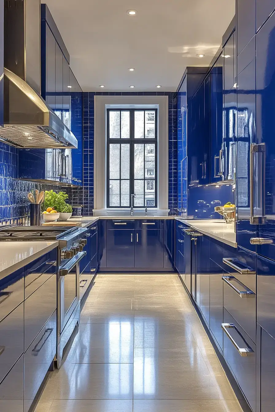 29 Aluminium Kitchen Cabinets Ideas for a Cool, Clean Look 13