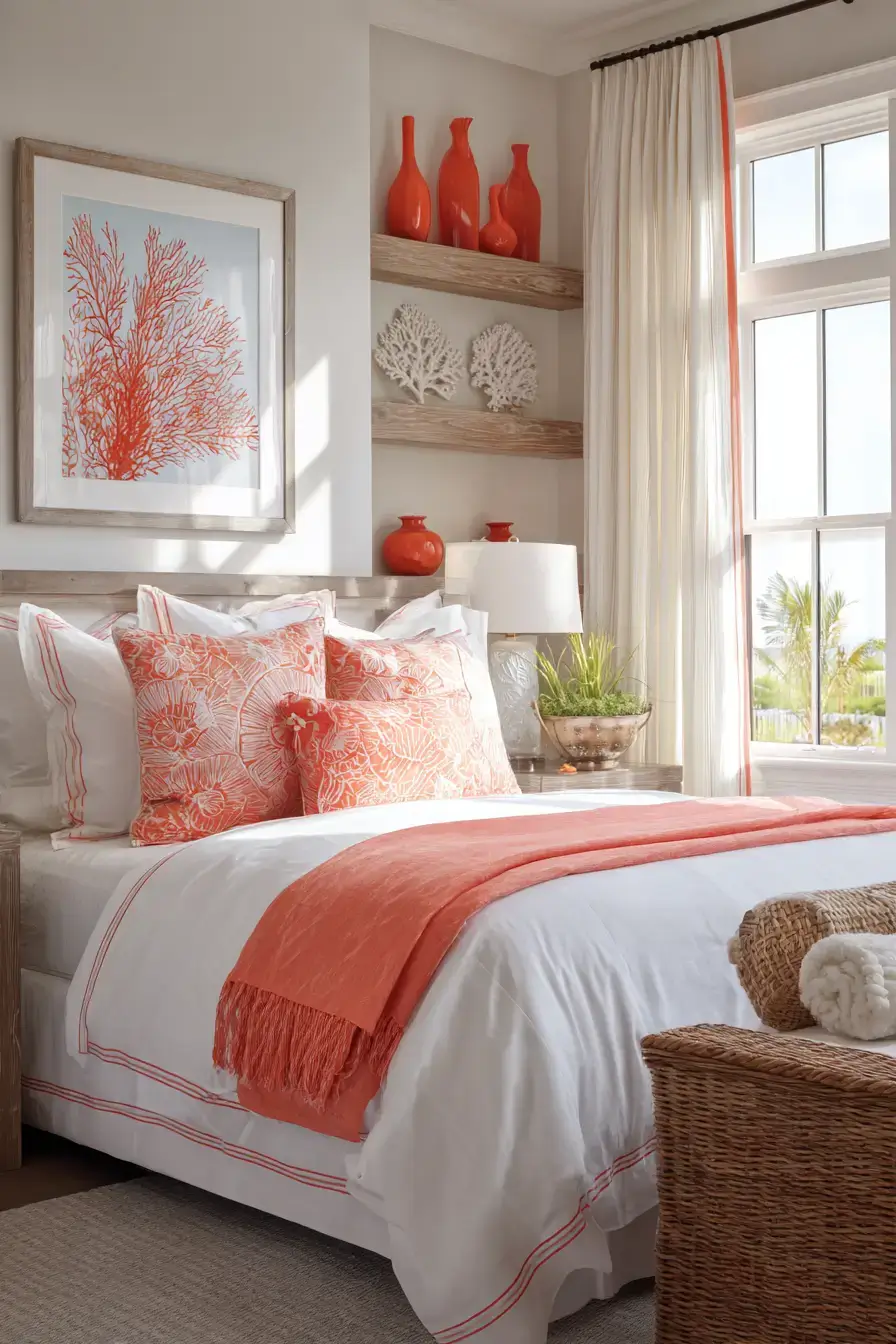 29 Beachy Bedroom Ideas for a Room That Breathes 13