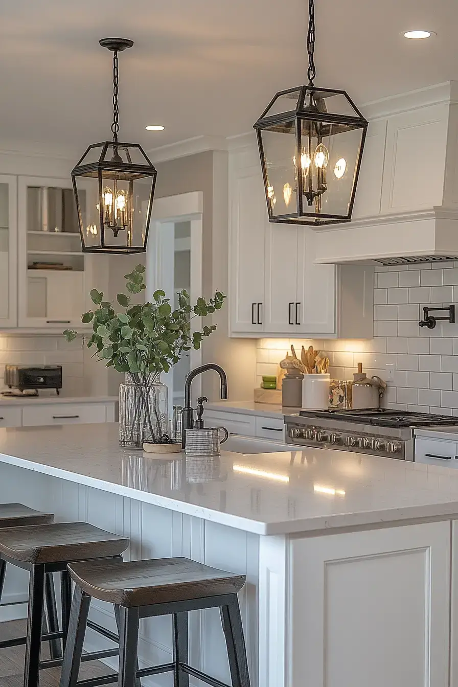 29 Farmhouse Kitchen With White Cabinets Ideas That Stay Honest 13