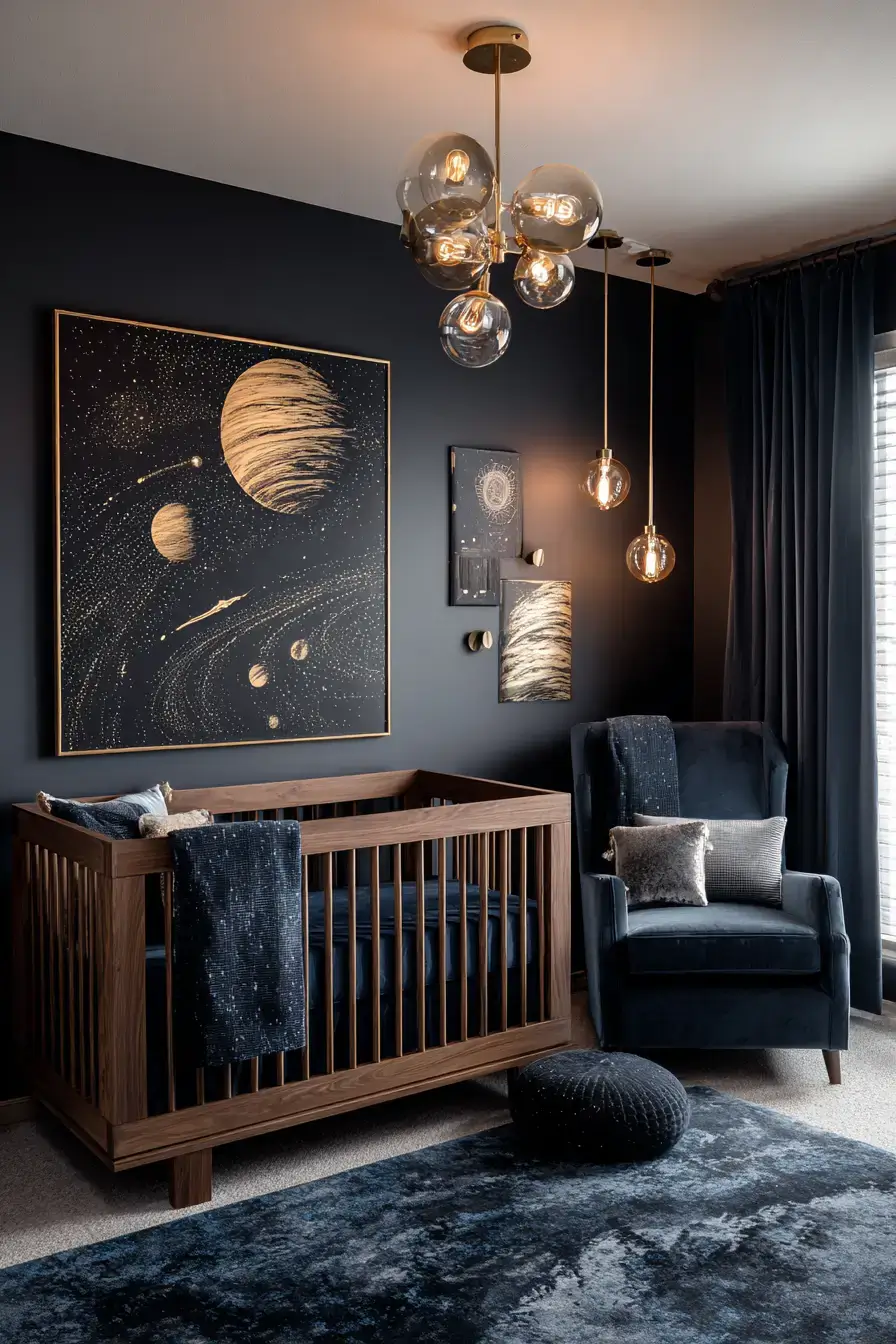 29 Space Themed Nursery Ideas a Little One Will Stargaze Over 13