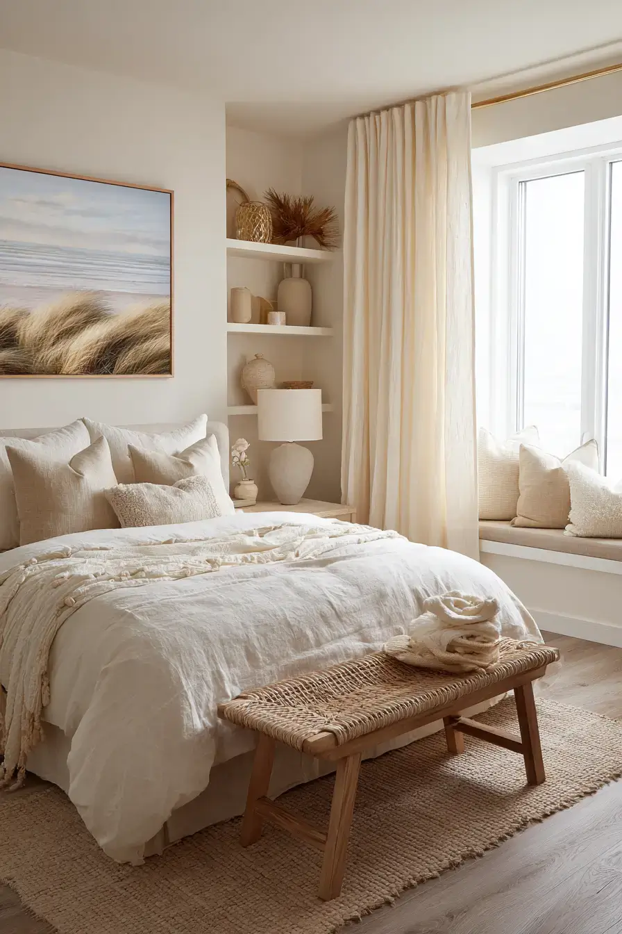 29 Beachy Boho Bedroom Ideas That Skip the Clichés 13