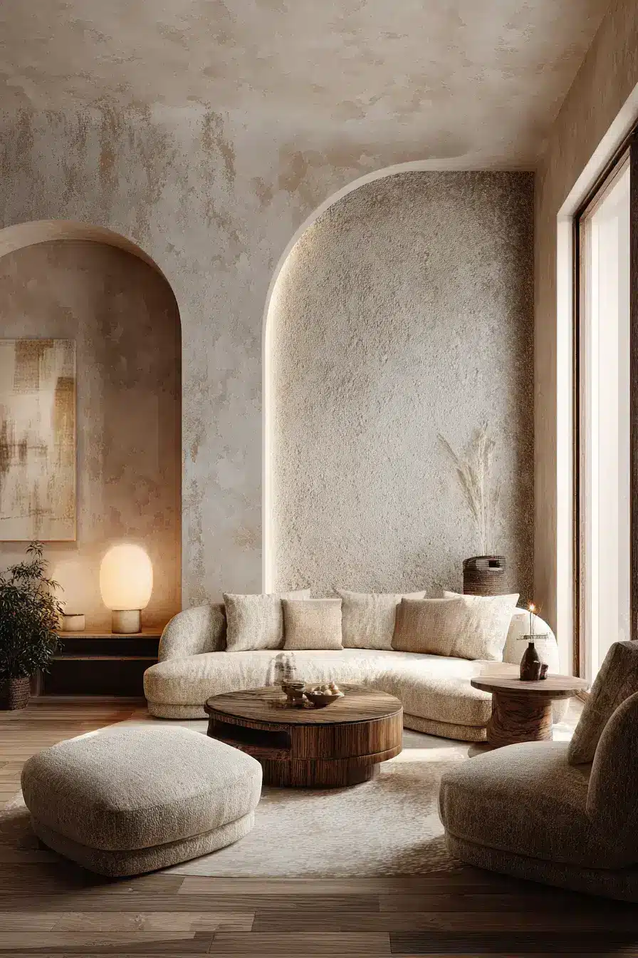 29 Warm Earthy Living Room Ideas Grounded in Real Materials 13