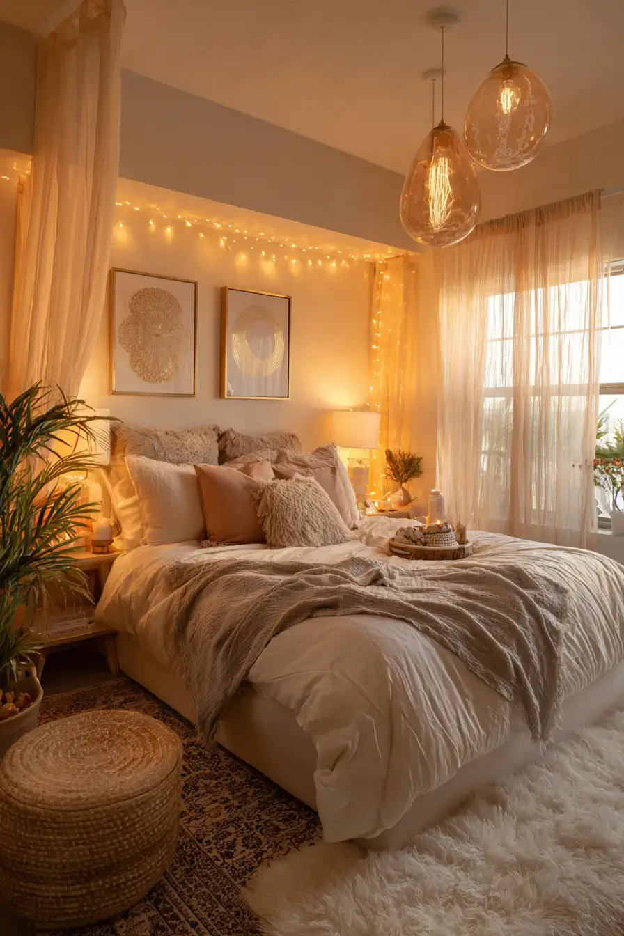 29 Warm Bedroom Ideas That Make the Cold Mornings Easier 14