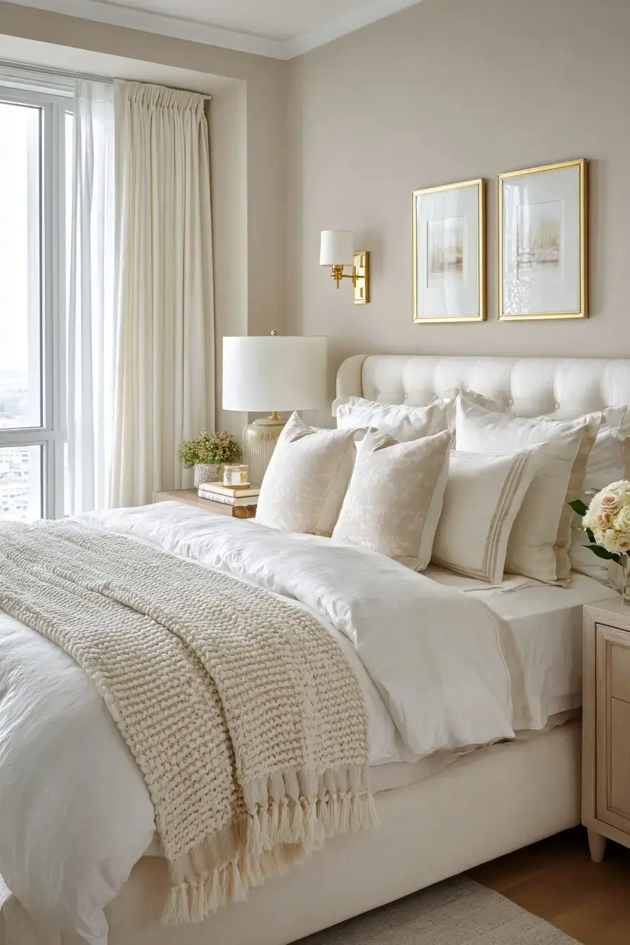 29 Warm Neutral Bedroom Ideas That Never Go Flat 14