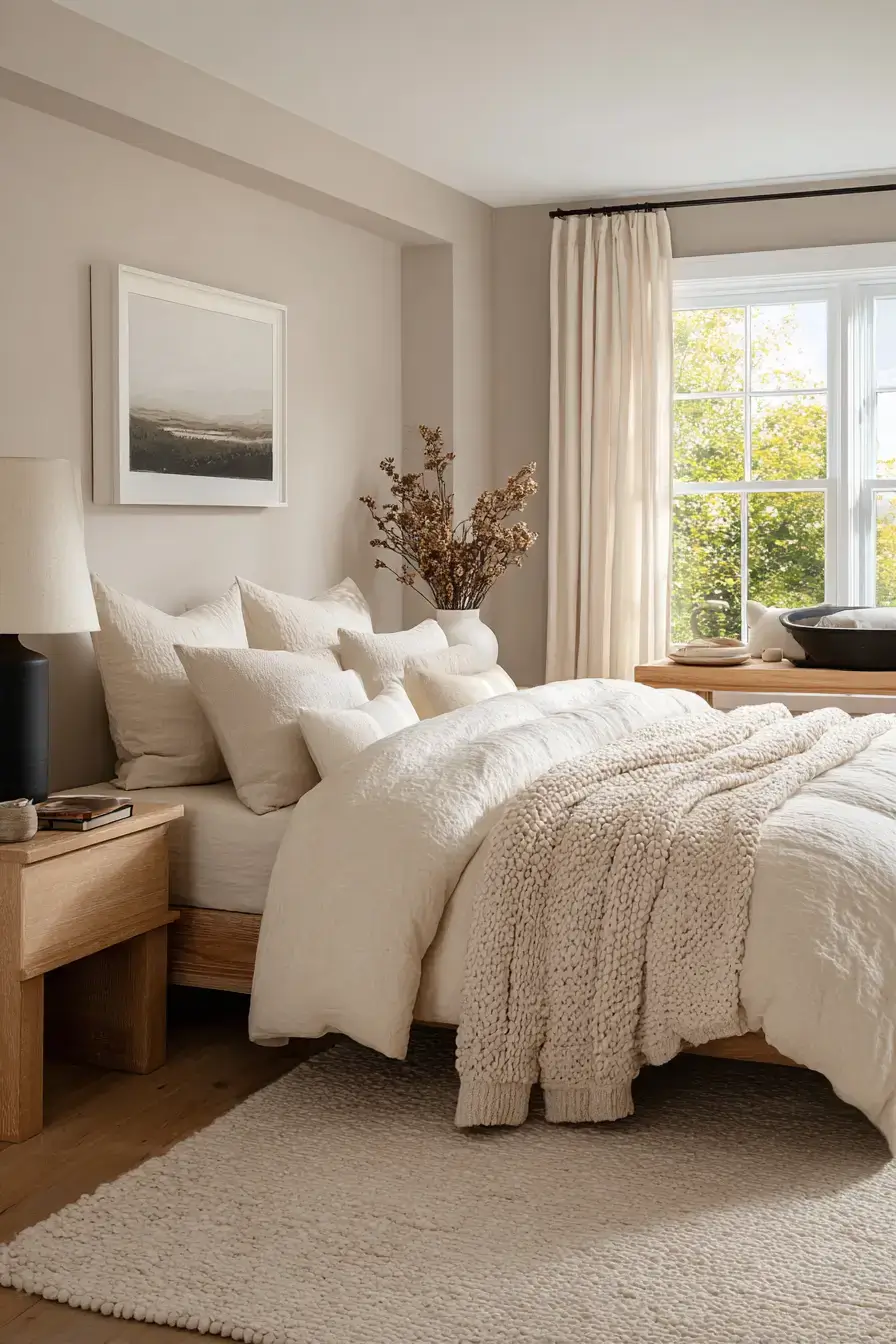 29 Warm Cozy Bedroom Ideas for the Nights That Run Long 14