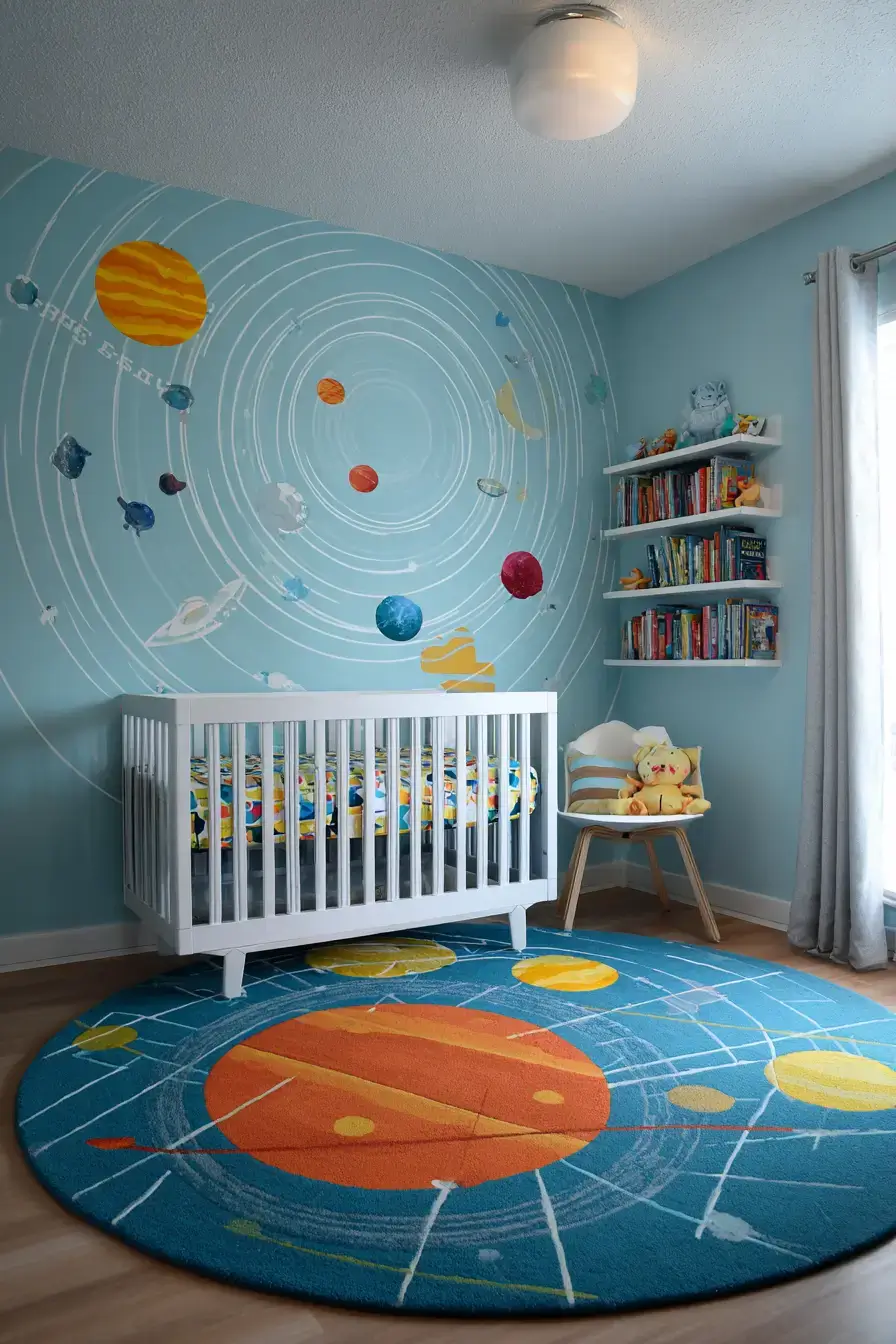 29 Space Themed Nursery Ideas a Little One Will Stargaze Over 14