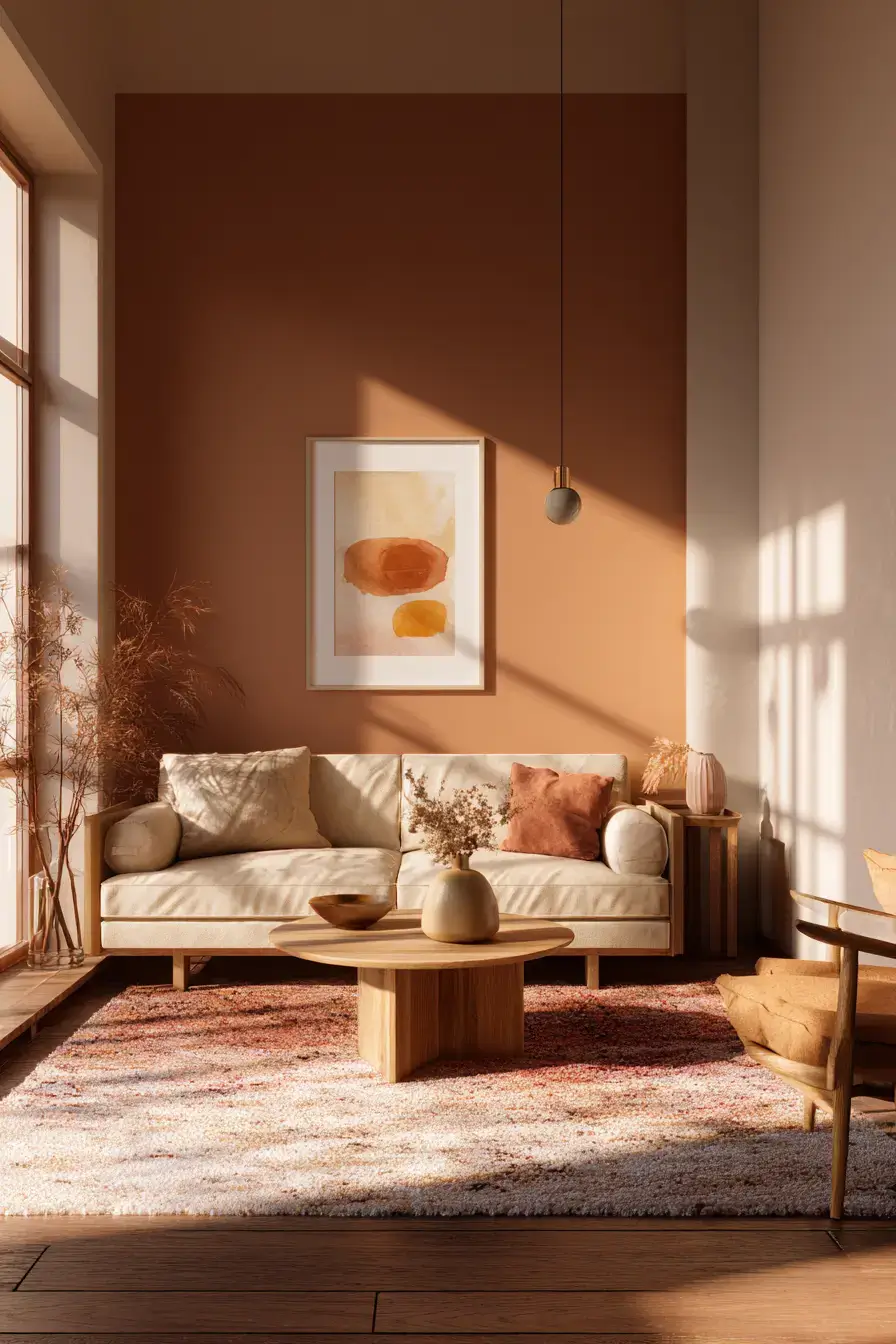 29 Warm Earthy Living Room Ideas Grounded in Real Materials 14