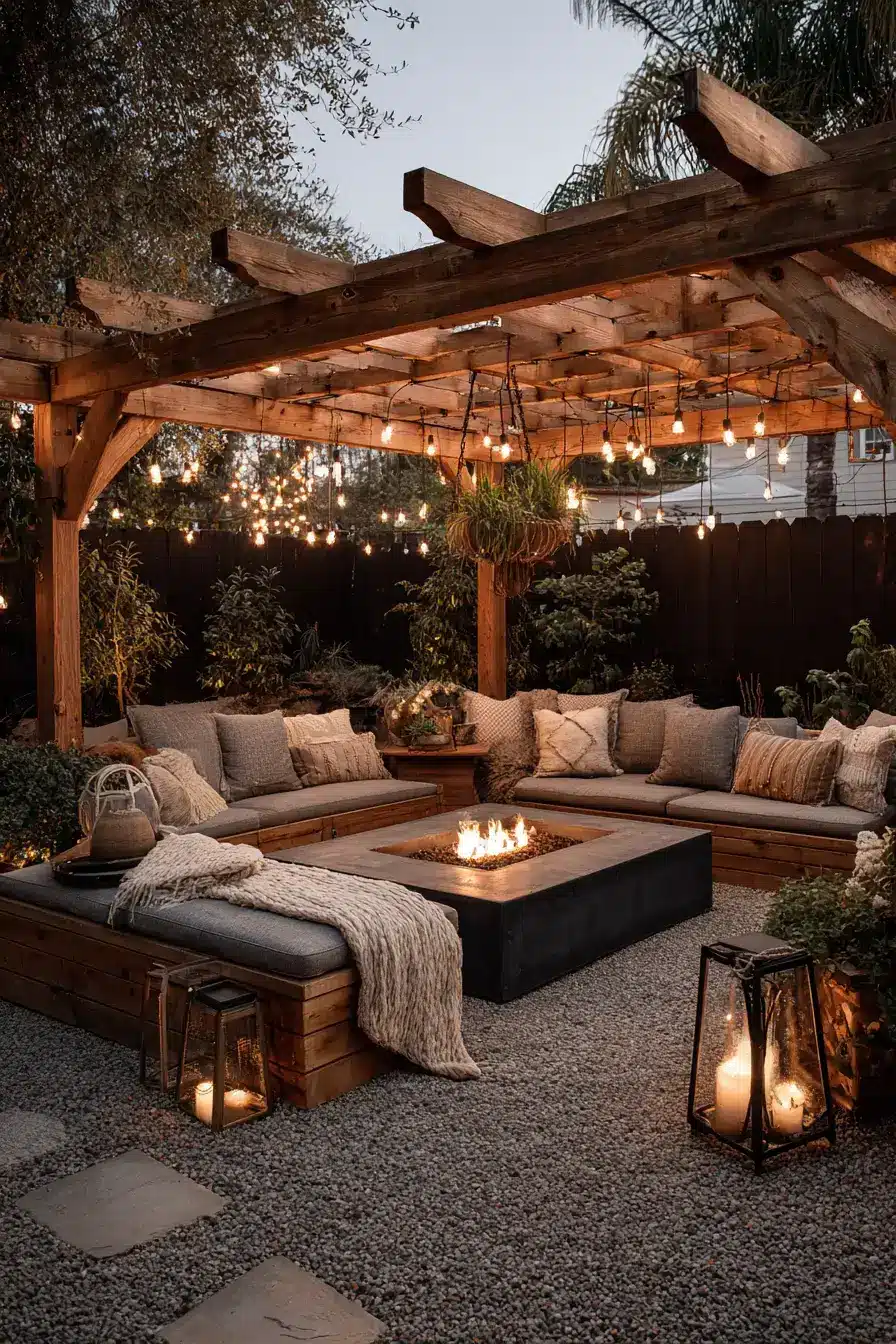 29 Fire Pit Ideas for a Backyard on a Budget That Still Feel Cozy 14