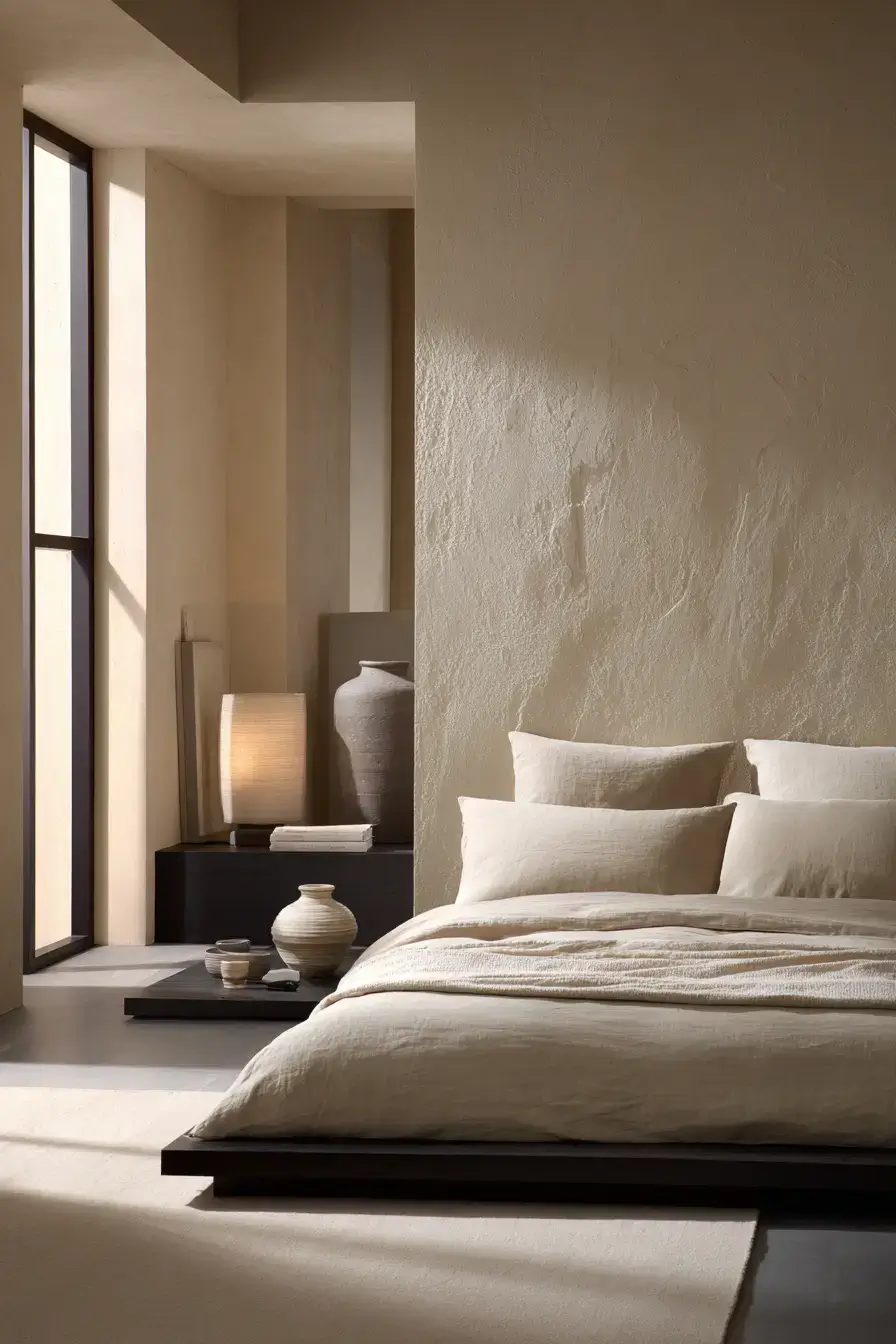 29 Warm Beige Bedroom Ideas for a Room That Calms You Down 14