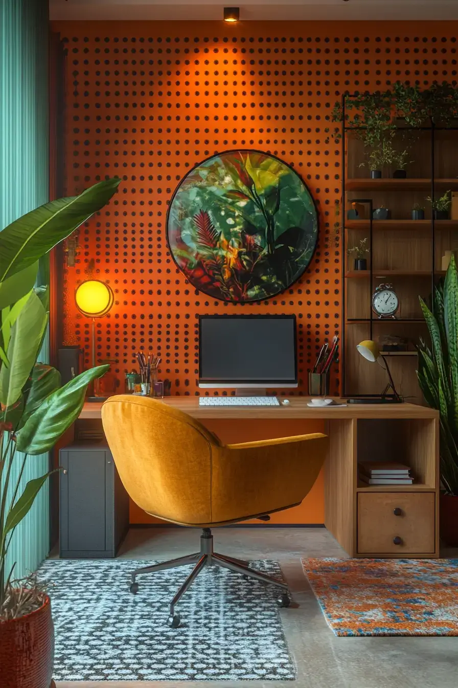 29 Dopamine Decor Office Ideas That Make the Desk Bearable 14