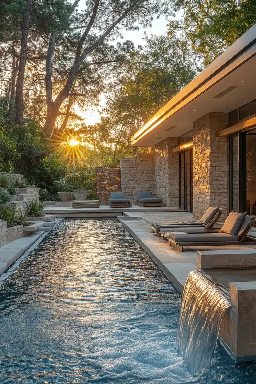 29 Backyard Pool Designs That Fit a Normal Lot 14