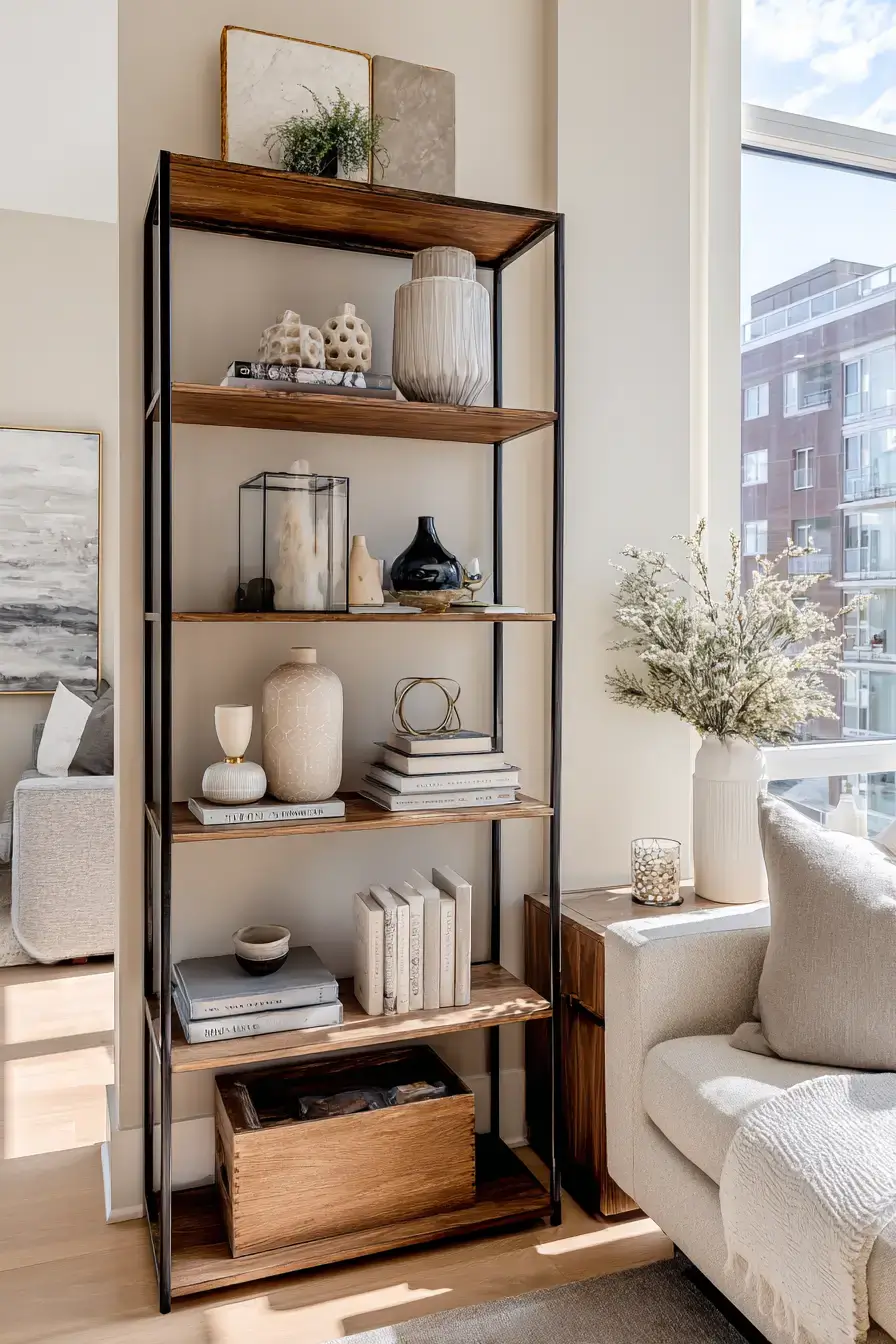 29 Bookshelves for Small Spaces That Hold More Than They Look Like 15