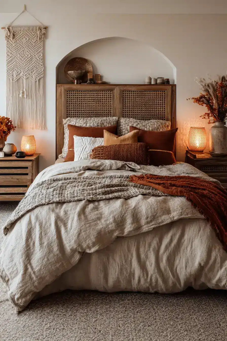 29 Warm Bedroom Ideas That Make the Cold Mornings Easier 15