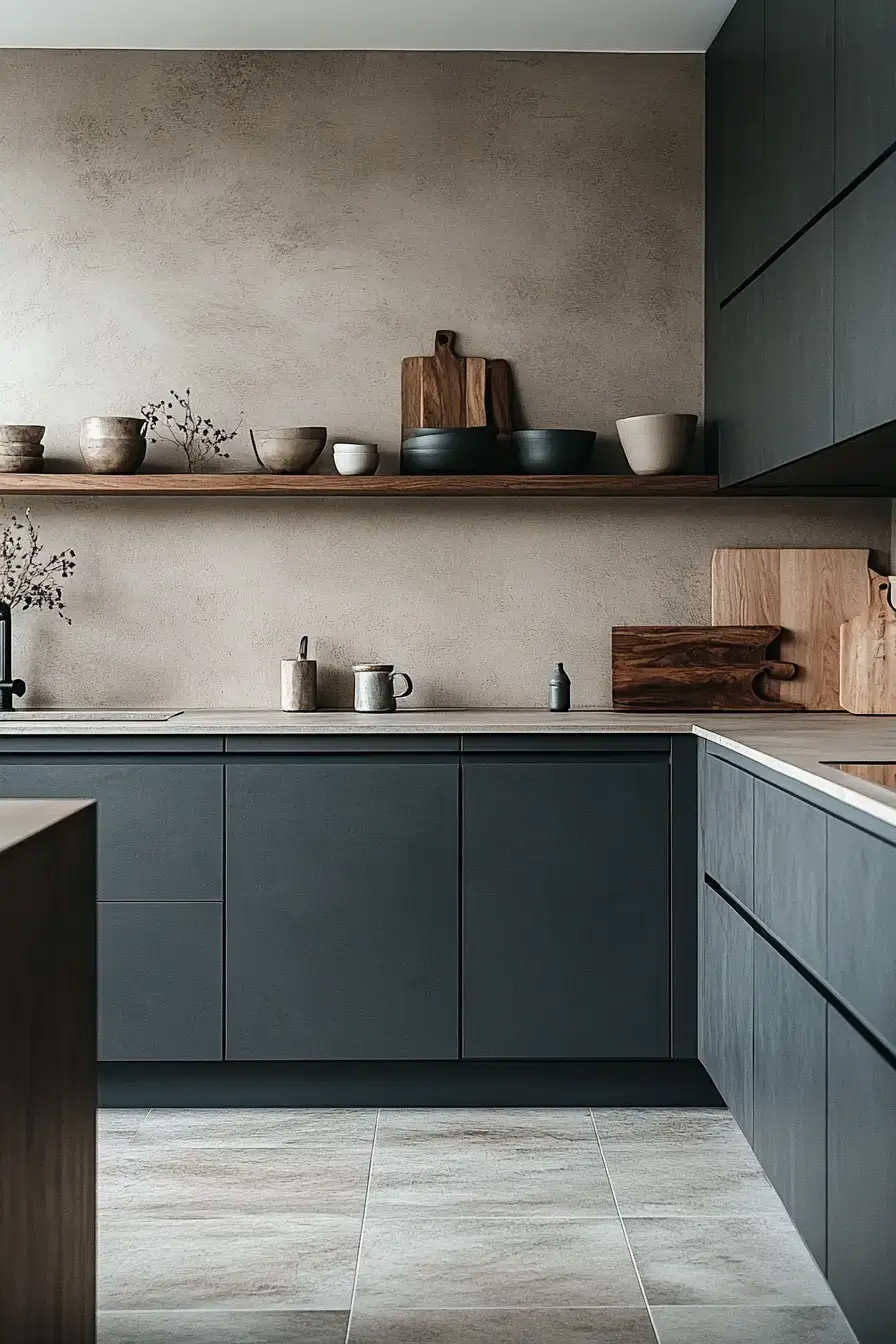 29 Two Tone Kitchen Cabinets Ideas with a Wood Island Base 15