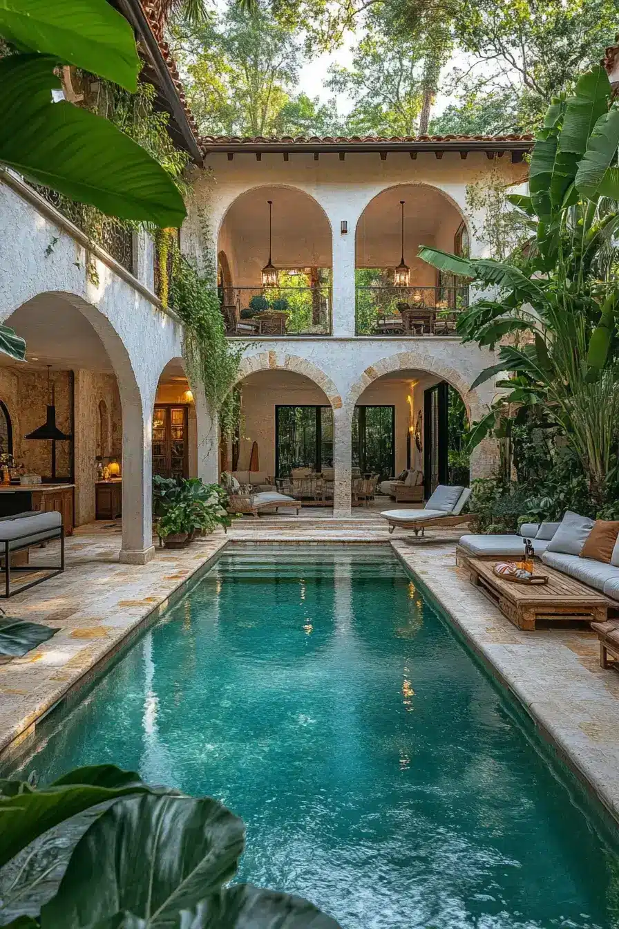 29 Backyard Pool Designs That Fit a Normal Lot 15