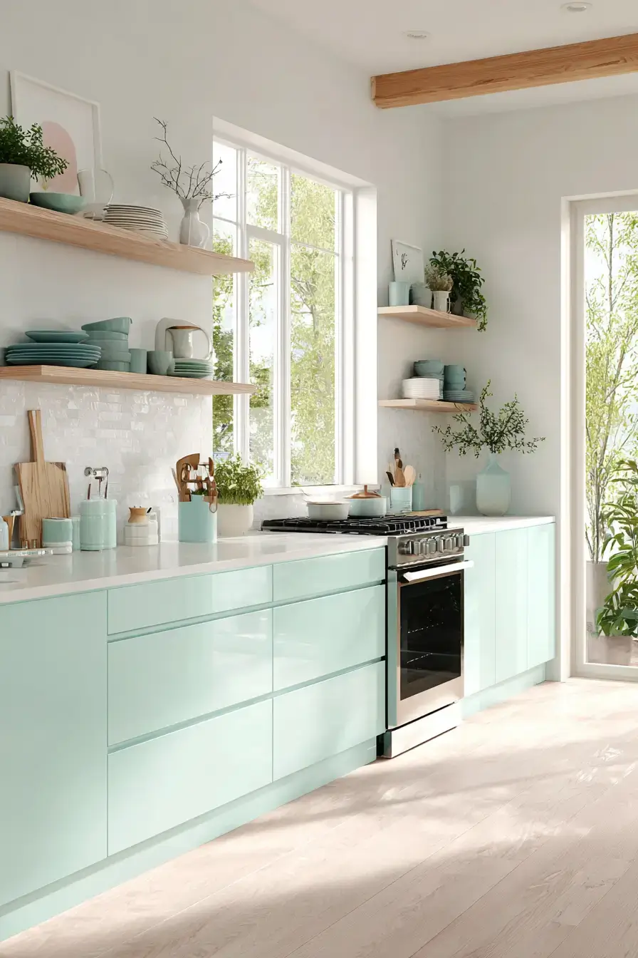 29 Colored Kitchen Cabinets Ideas That Actually Age Well 15